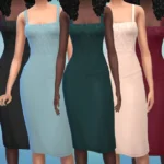 Laced Pencil Dress Set