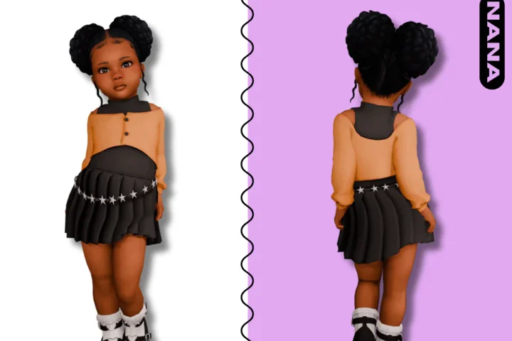 NANA7 - (Nailah) Dress For Toddlers