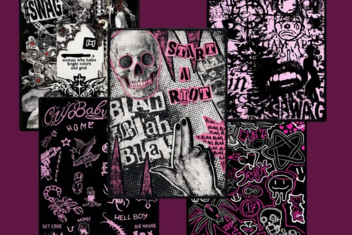 Riot Angels - Rebellious and Chaotic Rug Collection