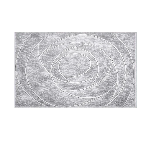 Luxe Silver - Crushed Velvet Rug Collection