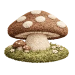 Enchanted Toadstool Hollow - Fluffy Rug Collection πβ¨