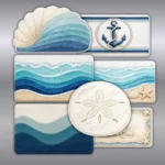 Coastal Tides - Bathroom Rug Collection