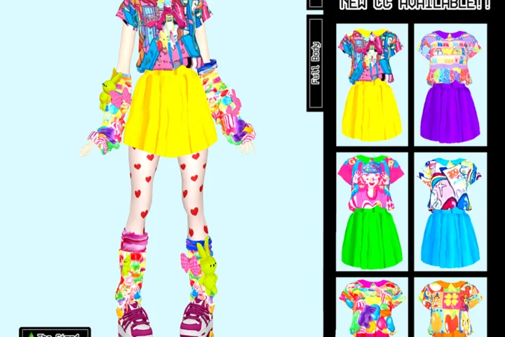 C / Y2K DECORA Mini Dress [6Swatches]