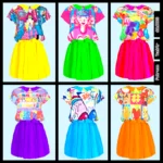 C / Y2K DECORA Mini Dress [6Swatches]