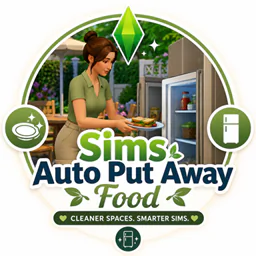Sims Auto Put Away Food