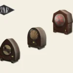 Philpes Vintage Radio Set