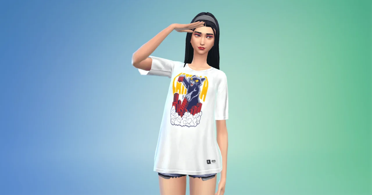 IDxA Streetwear Shirt Catzilla Women