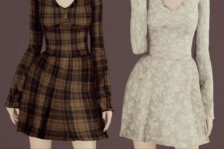 Leonore Romantic dress