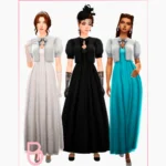 Woman Gown - Lady