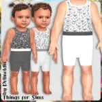 Infants Black and White Underwear Panties