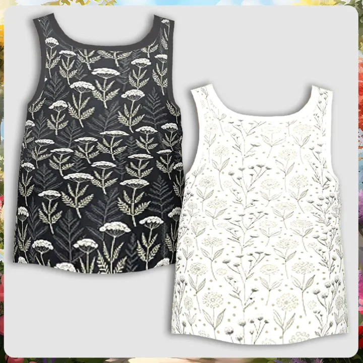 Infants Black and White Underwear Vest