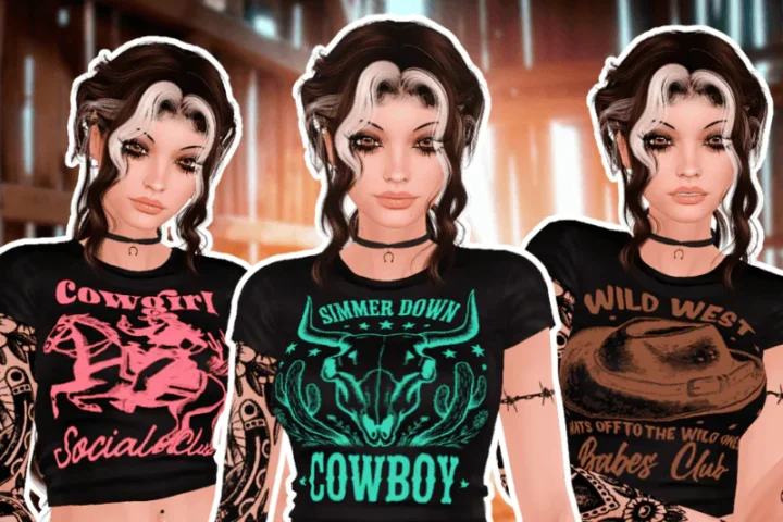 Cowgirl Graphics Tee