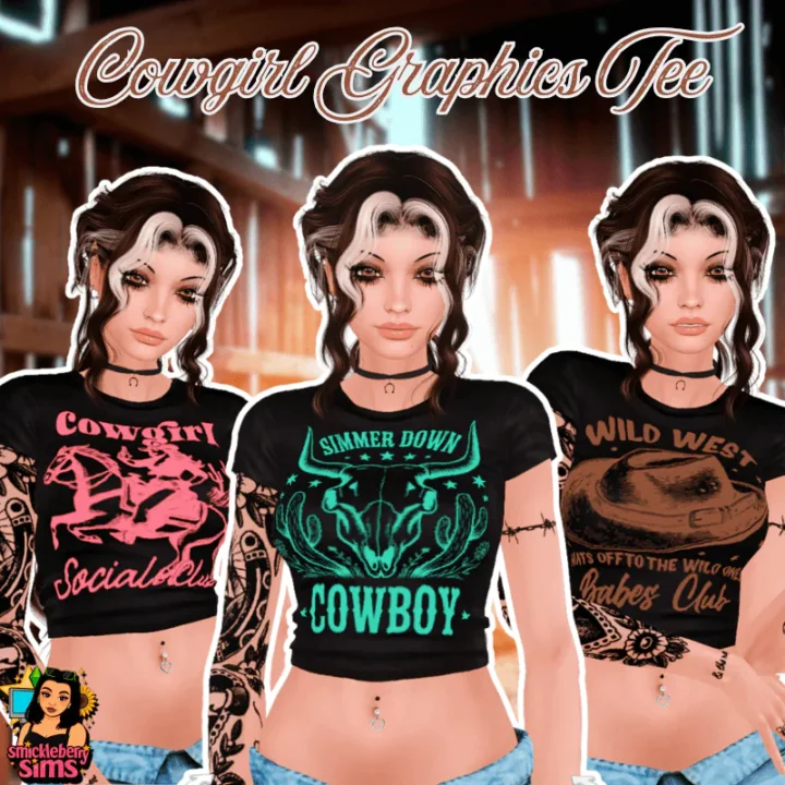 Cowgirl Graphics Tee