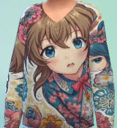 Cute Pattern Kids Sweater - Base Game Compatible