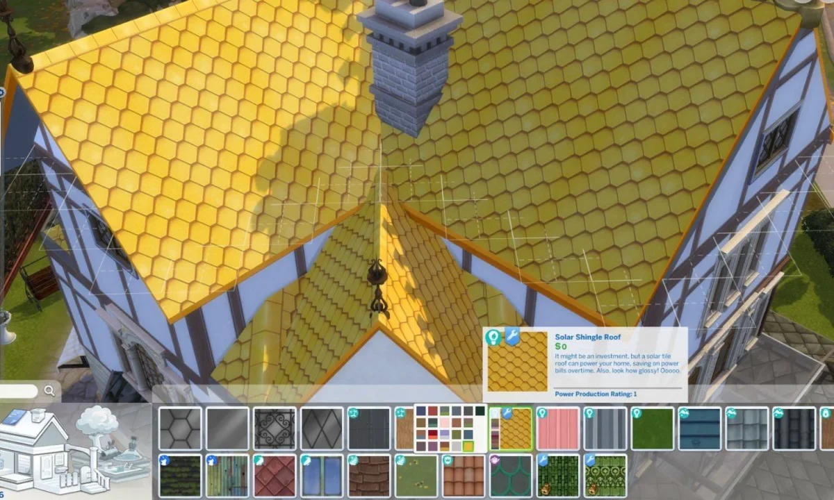 Eco Lifestyle Build Buy Recolors - solar roof and wind turbine