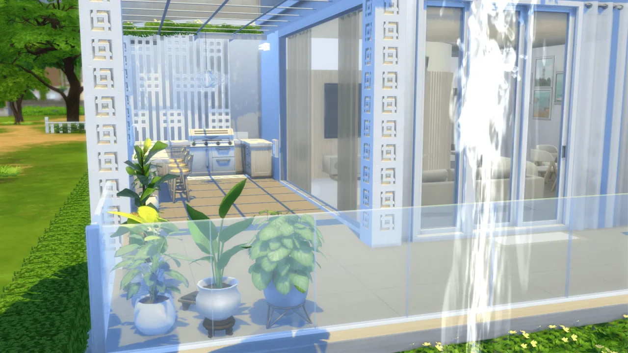 Luxury Coastal Villa - Sims 4
