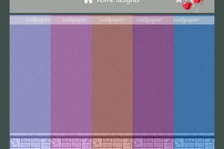 base wall for plaster blue-lilac palette