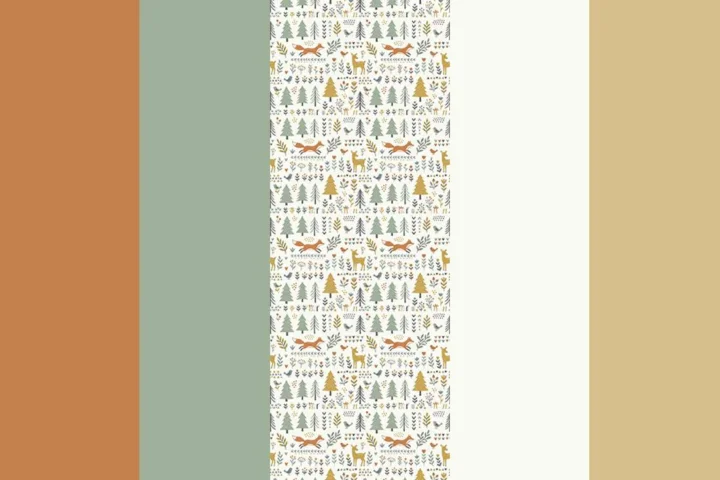 A subtle forest motif