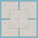 The Coastal Courtyard Collection - Shell Bathroom Tiles