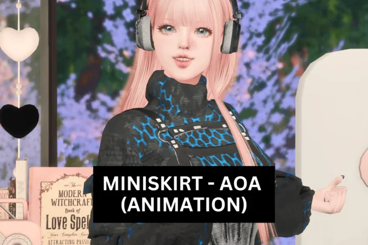 Miniskirt - AOA (Tiktok version) (Sims animation)