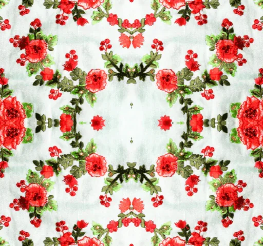 floor tiles expanded flowers
