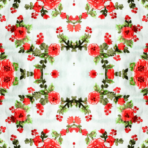 floor tiles expanded flowers