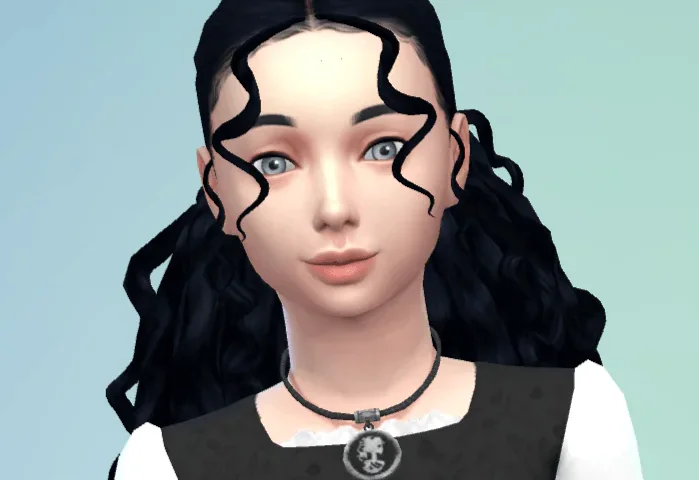 Gothic necklace (children) [purpleispurpling]
