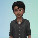 Gothic necklace (children) [purpleispurpling]