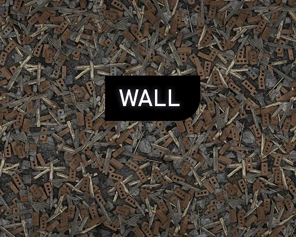 🧱 [ESI] Wreckage Tapestry (Wall) | Wall