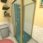 Confetti x bubblegum bathroom