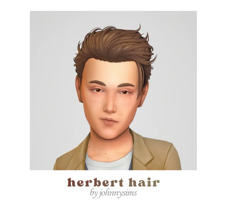 📑 JohnnySims' Herbert Hair (Kids Conversion)