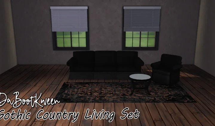 Gothic Country - Living Room Recolor Set