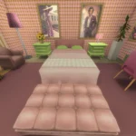 Retro glam bedroom