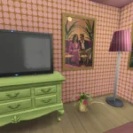 Retro glam bedroom