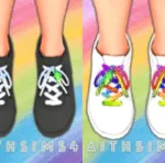 aithsims4 - Charm Sneakers for PRIDE