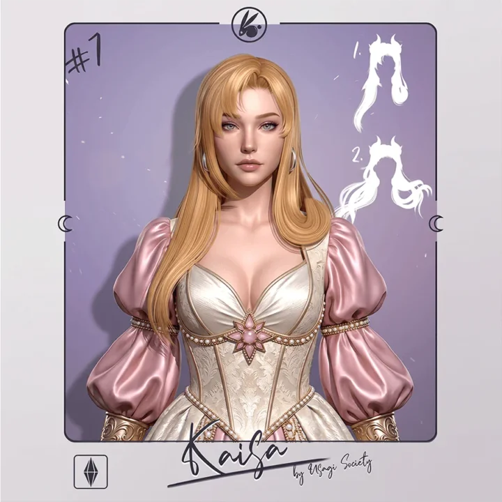 Usagi - Kaisa Hair (No Buns)
