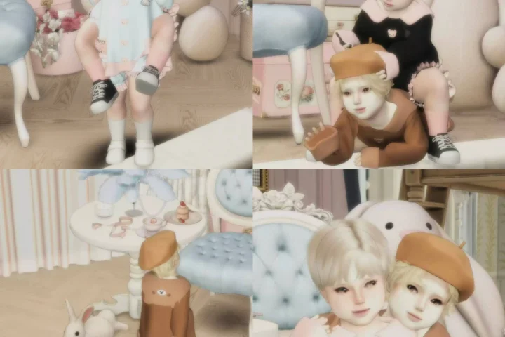 [CalebVito]Couple toddler pose