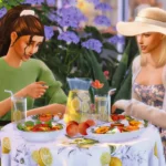Summer fruit salads