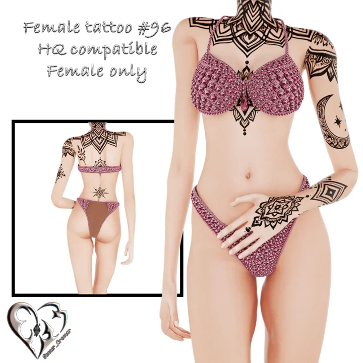 Female tattoo #96