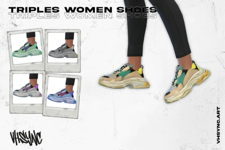 [VHSync] TripleS Women Shoes