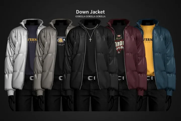 Down Jacket by Gorilla
