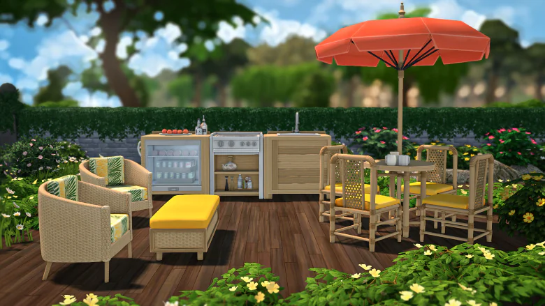 Tropical Oasis BBQ