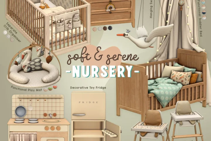 Мебель в детскую - Soft & Serene Nursery