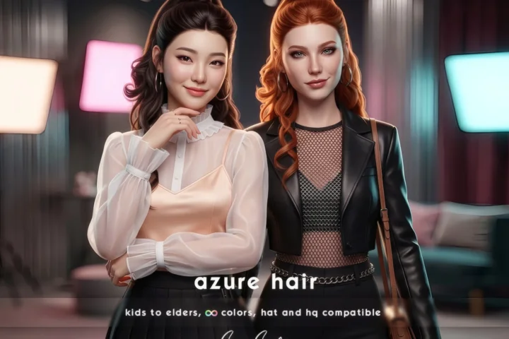 Женская прическа - Azure Hair