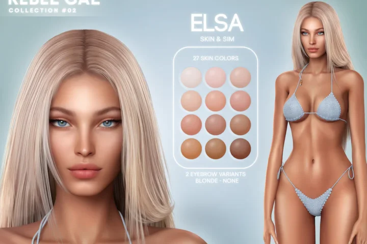 Скинтон "Rebel Gal - Elsa Skin"