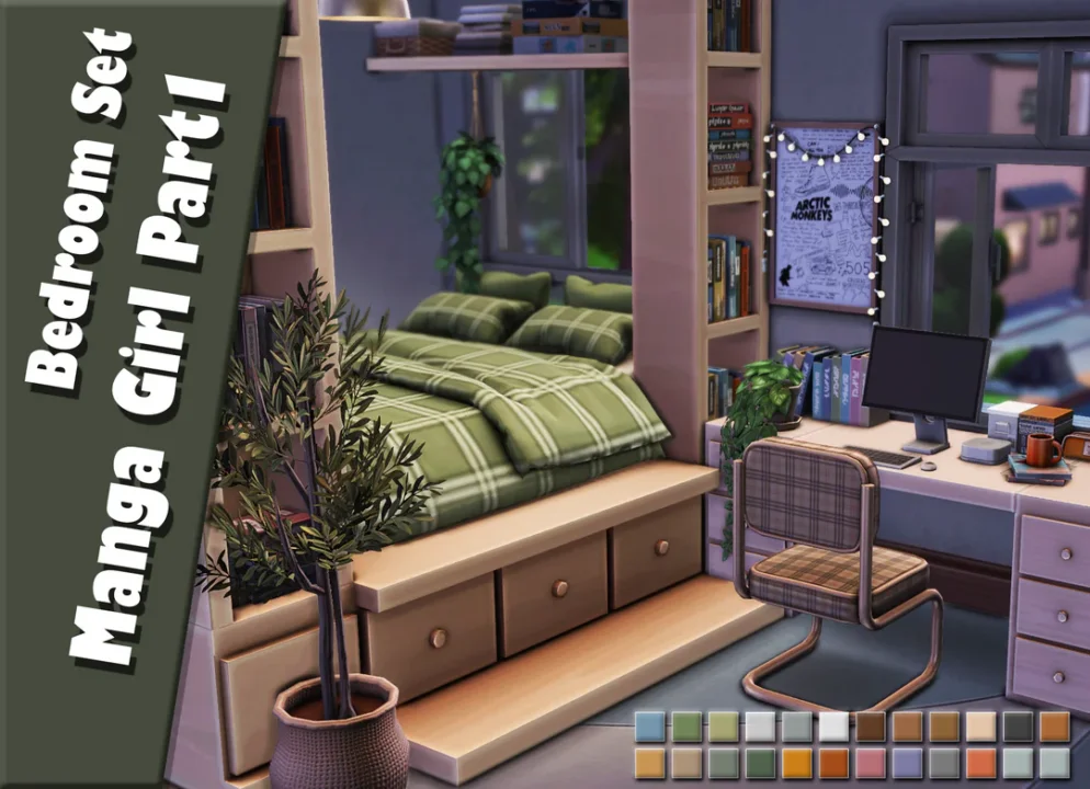 KUKU_13SIMS - Manga Girl Part1