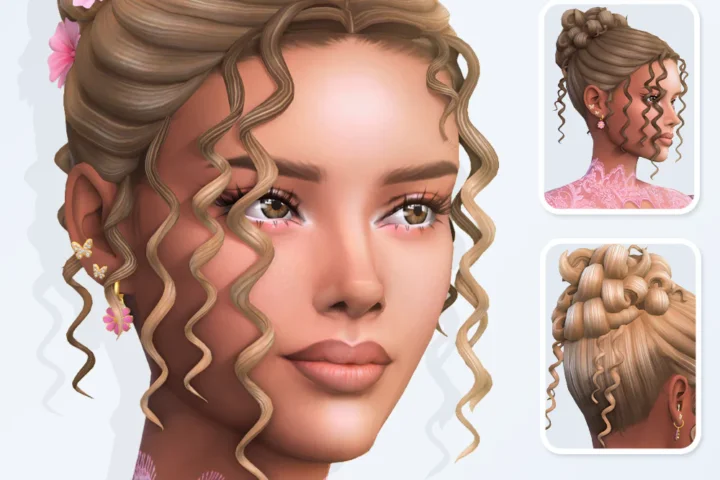 Женская прическа "Derya Hairstyle Set"