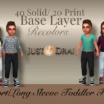 Toddler Base Layer Accessory Tops