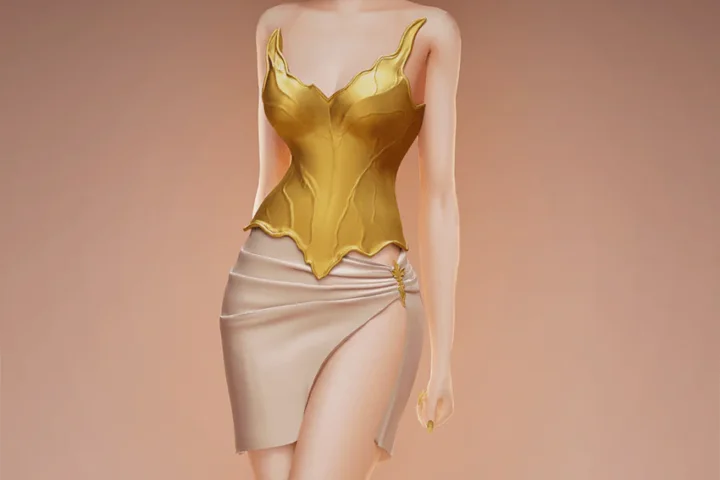 GoldFish Vermeil Set