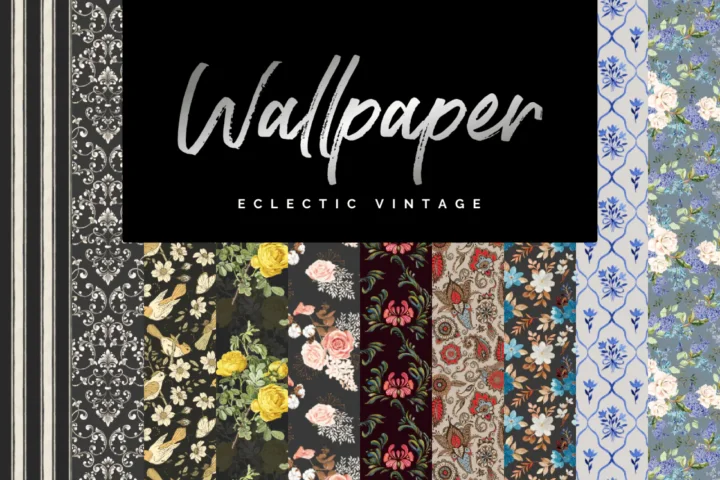 Wallpaper - Eclectic Vintage
